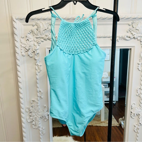 Beautiful Teal One Piece - Picture 1 of 5